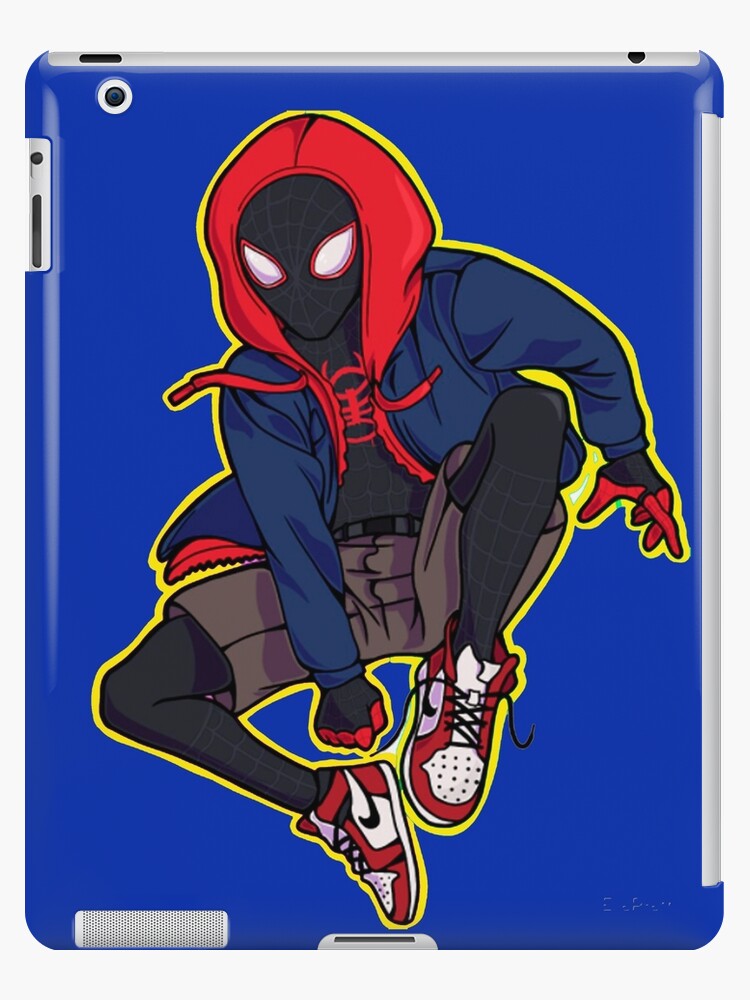 Miles Morales - spiderverse Sticker for Sale by redblueyellowd