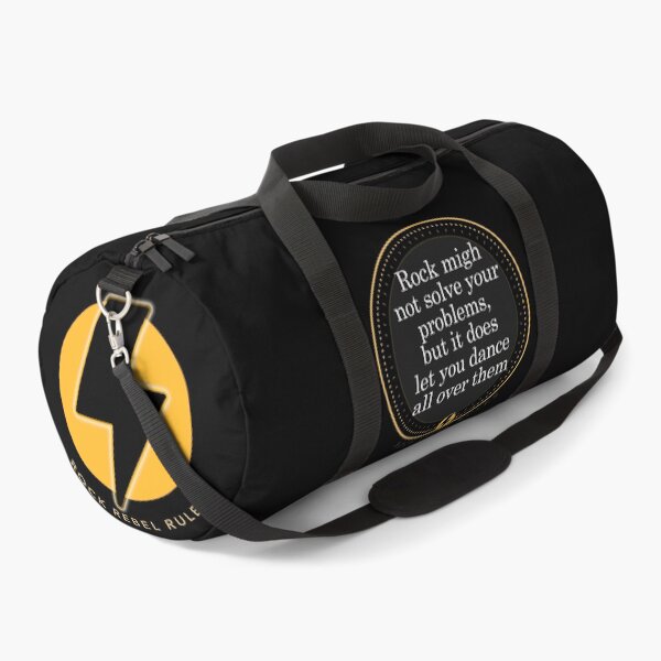 Item preview, Rock 'n' Roll might not solve your problems, but it does let you dance all over them designed and sold by RockRebelRules.
