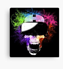 Virtual Joy Canvas Print