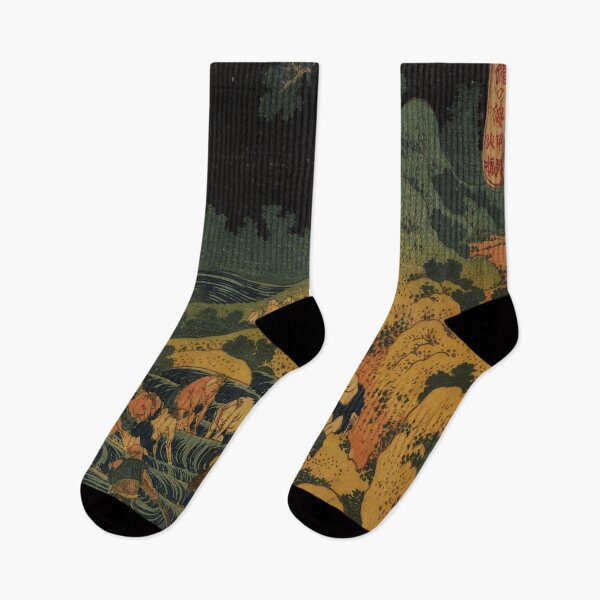 Item preview, Fishing by Torchlight in Kai Province, from Oceans of Wisdom-Katsushika Hokusai designed and sold by LexBauer.