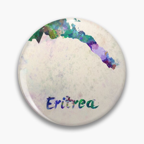 Item preview, eritrea watercolor map  designed and sold by paulrommer.