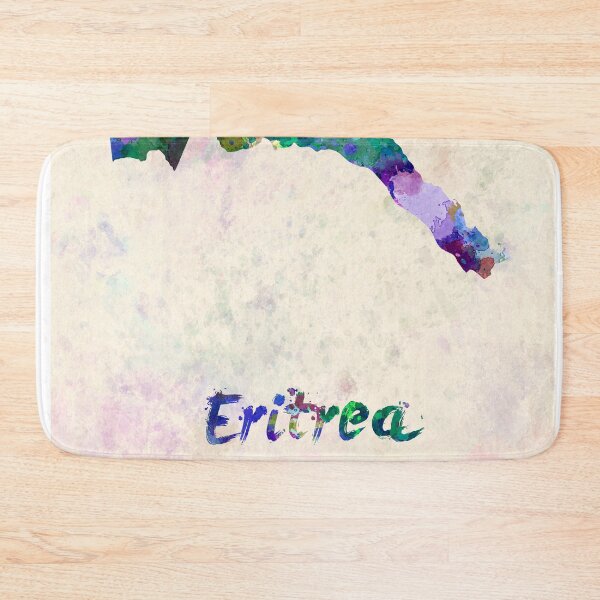 Item preview, eritrea watercolor map  designed and sold by paulrommer.