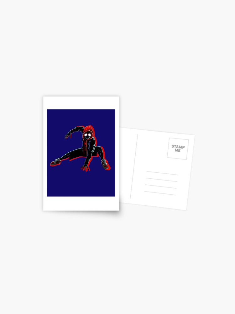 Miles Morales - spiderverse Sticker for Sale by redblueyellowd