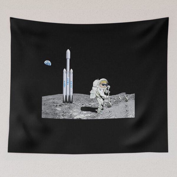 Item preview, To The MOON GME AMC NOK Wallstreetbets designed and sold by GarciaSharkey.