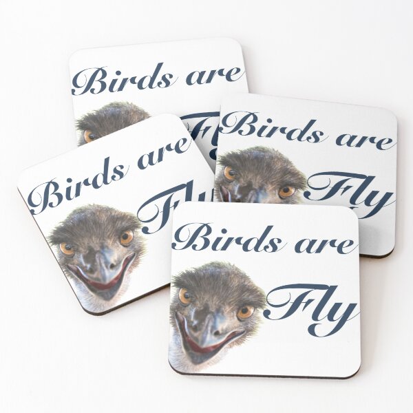 Item preview, Birds are fly. Happy Emu  designed and sold by Shensational.