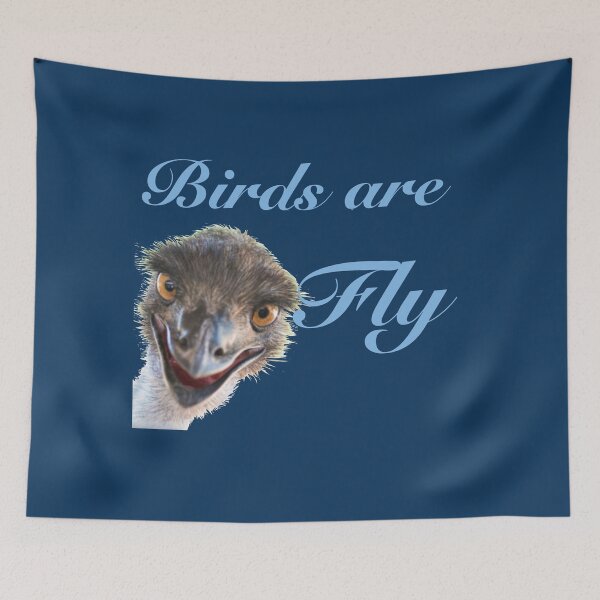 Item preview, Birds are fly. Happy Emu  designed and sold by Shensational.