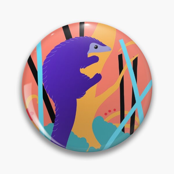 Item preview, Simplistic Vibrant Pangolin designed and sold by Elizynne.