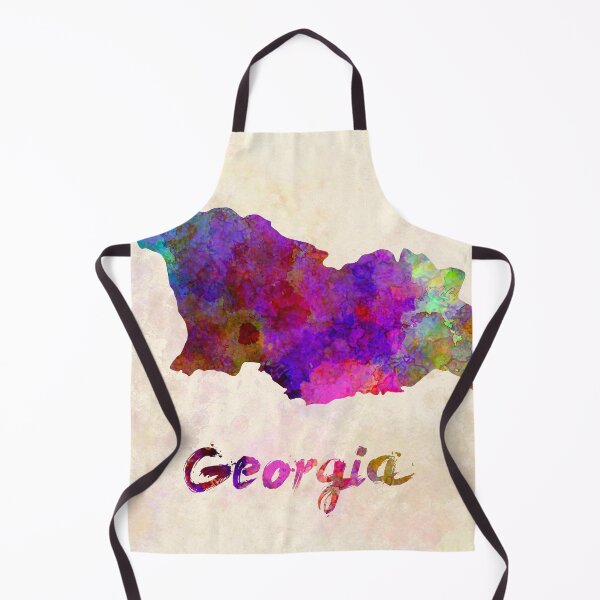 Item preview, georgia watercolor map designed and sold by paulrommer.