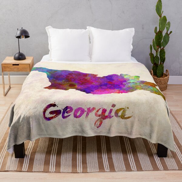 Item preview, georgia watercolor map designed and sold by paulrommer.