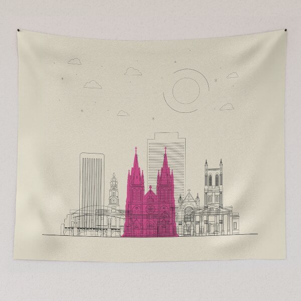 Item preview, Abstract City Posters: Adelaide, Australia designed and sold by A Deniz Akerman.
