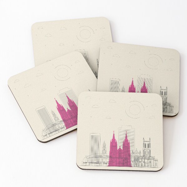 Item preview, Abstract City Posters: Adelaide, Australia designed and sold by A Deniz Akerman.