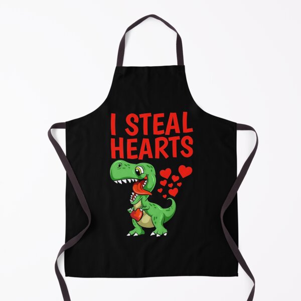 Item preview, i steal hearts valentines day dinosaur designed and sold by TopDesignArt.