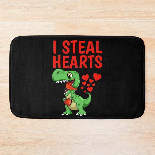 Item preview, i steal hearts valentines day dinosaur designed and sold by TopDesignArt.