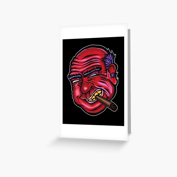 Frank - Die Cut Version Greeting Card