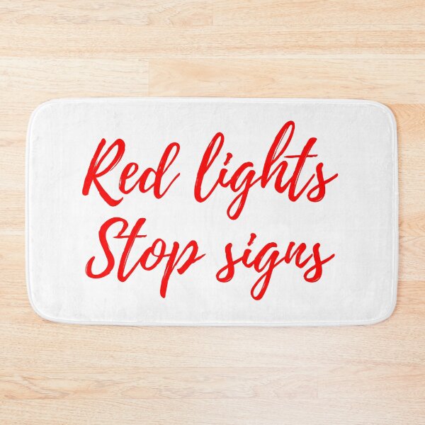 Item preview, Red Lights Stop Signs designed and sold by L1 Creations.