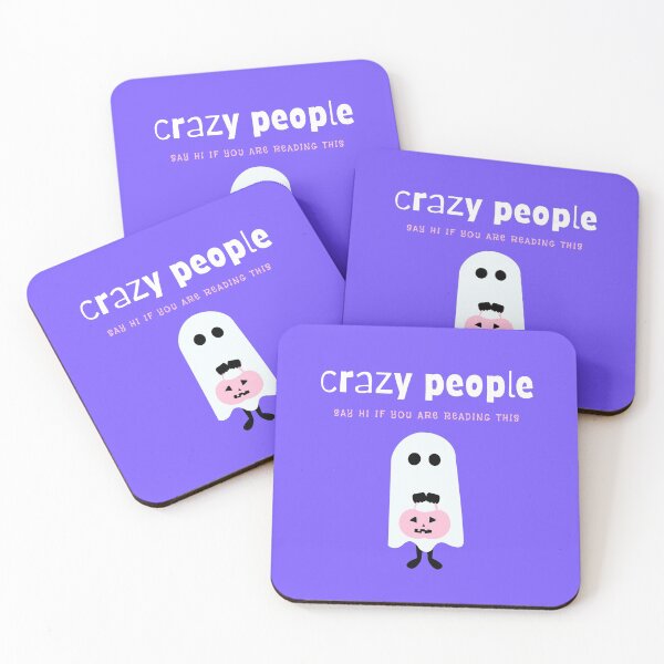 Item preview, Crazy people say HI if you are reading this designed and sold by MissVania Speaks.