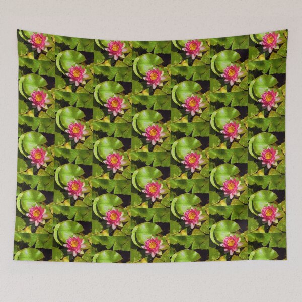 Item preview, Pretty in Pink - a Waterlily Impression - Vertical designed and sold by Georgia Mizuleva.