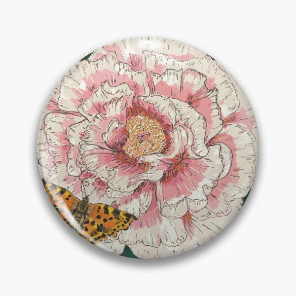 Item preview, Celtic Peony and Comma Butterfly designed and sold by lottibrown.