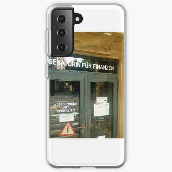 Senator for Finance - Plunder and Manage Samsung Galaxy Soft Case