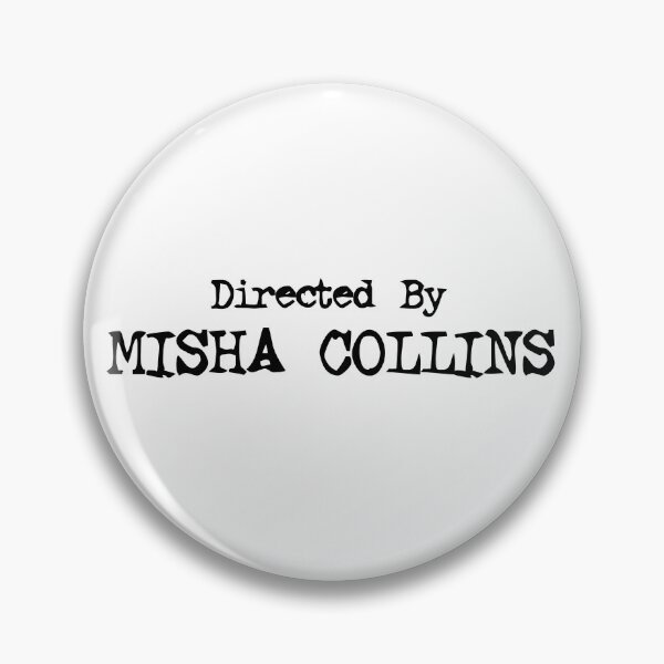 Item preview, Directed by Misha Collins Supernatural Design in Black designed and sold by jennifersbodies.