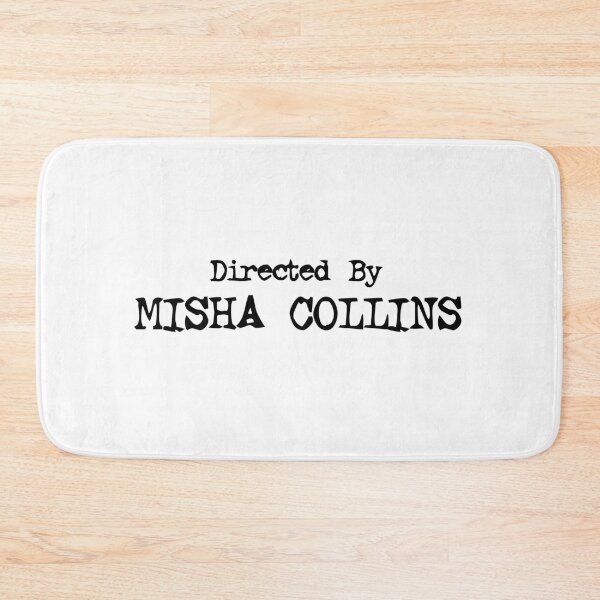 Item preview, Directed by Misha Collins Supernatural Design in Black designed and sold by jennifersbodies.