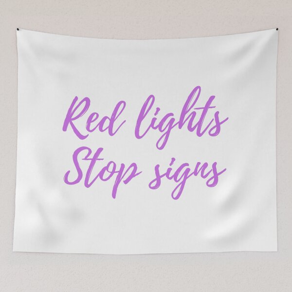 Item preview,  Red Lights Stop Signs designed and sold by L1 Creations.