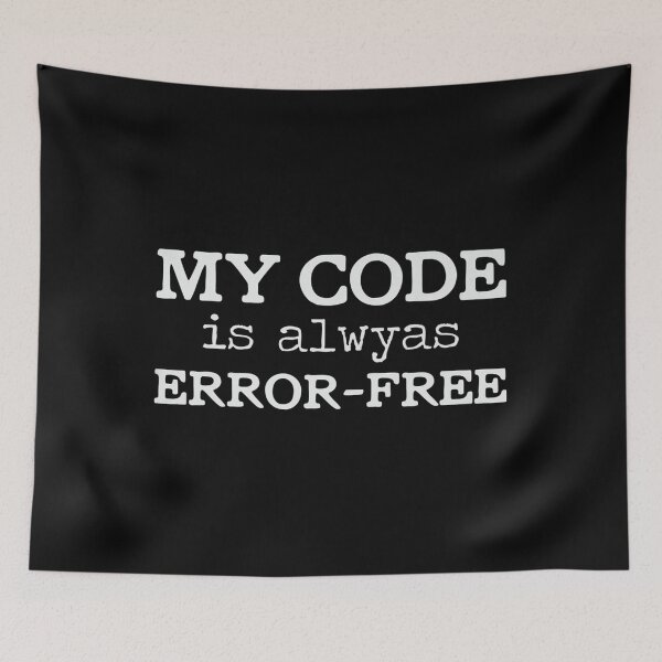 Item preview, Error Free Code Joke Coder Computer Science Saying designed and sold by Alexanderhishop.