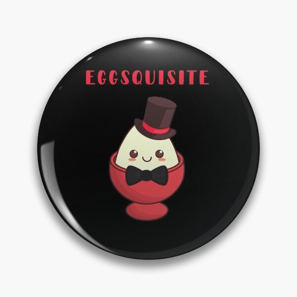 Item preview, Eggsquisite, Exquisite Egg food Pun Eggs designed and sold by GoodMoodFood.