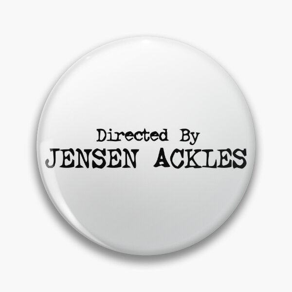 Item preview, Directed by Jensen Ackles Supernatural Design in Black designed and sold by jennifersbodies.