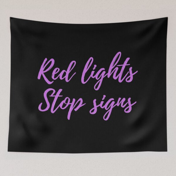 Item preview,  Red Lights Stop Signs designed and sold by L1 Creations.