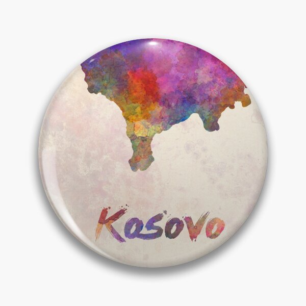 Item preview,  kosovo watercolor map  designed and sold by paulrommer.