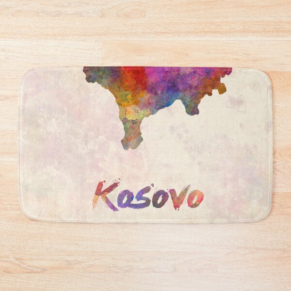Item preview,  kosovo watercolor map  designed and sold by paulrommer.