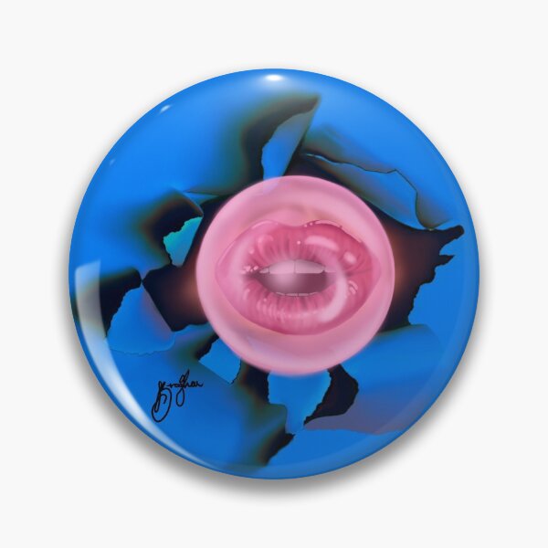Item preview, Blowing bubble gum through torn paper designed and sold by ArtbyBroghan.
