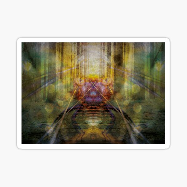 Phantom im Wald Sticker