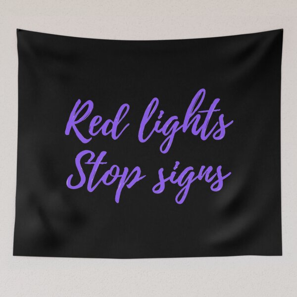 Item preview, Red Lights Stop Signs designed and sold by L1 Creations.