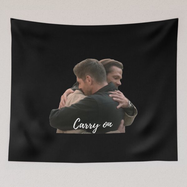 Item preview, carry on sam and dean last hug scene in heaven supernatural finale designed and sold by LannisterOnMars.