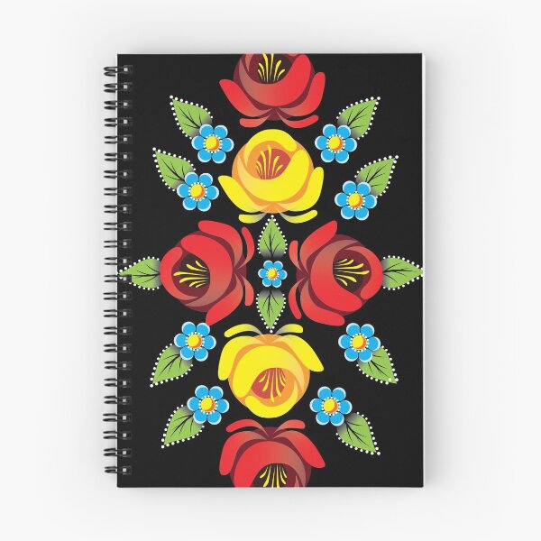 Artikelvorschau, Narrowboat Roses Traditional Canal Art Schwarz Vertikal entworfen und verkauft von Running-Duck.
