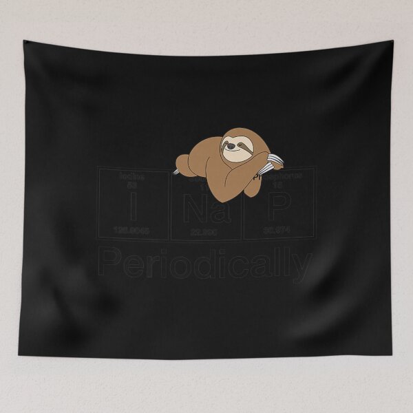 Item preview, I Nap Periodically Funny lazy Chemistry student engineer designed and sold by Alexanderhishop.