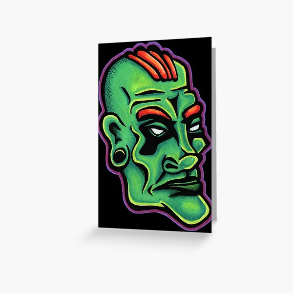 Dwayne - Die Cut Version Greeting Card