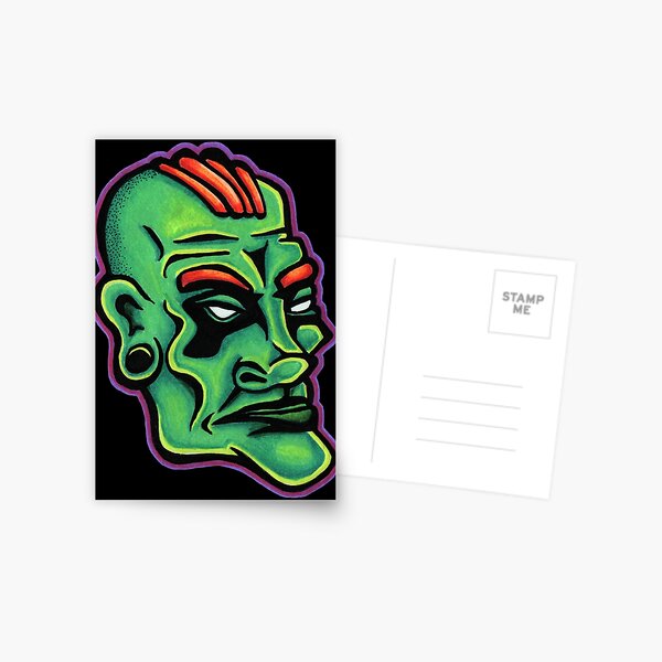 Dwayne - Die Cut Version Postcard