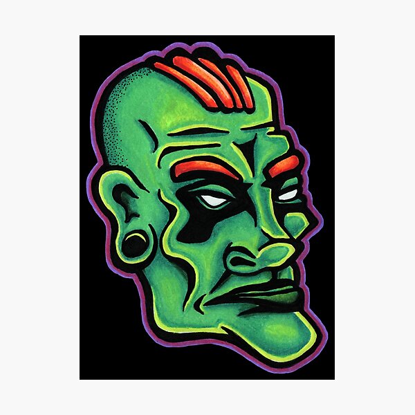 Dwayne - Die Cut Version Photographic Print