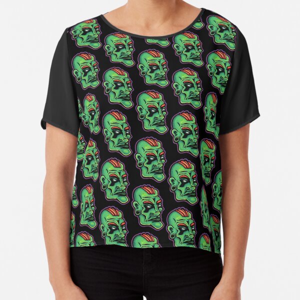 Dwayne - Die Cut Version Chiffon Top