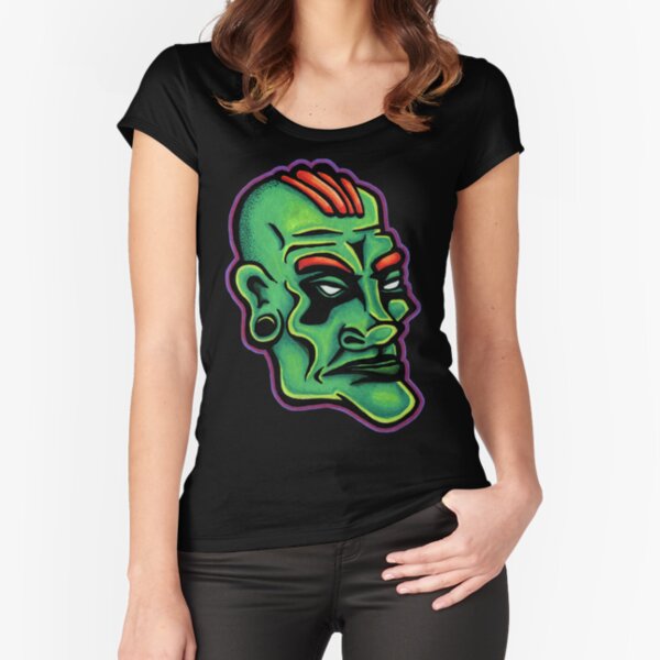 Dwayne - Die Cut Version Fitted Scoop T-Shirt