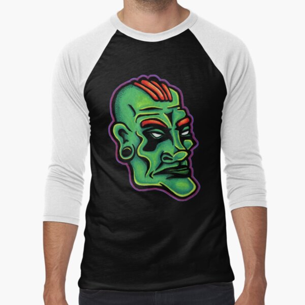 Dwayne - Die Cut Version Baseball ¾ Sleeve T-Shirt