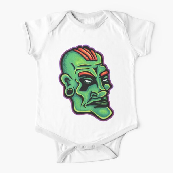 Dwayne - Die Cut Version Short Sleeve Baby One-Piece