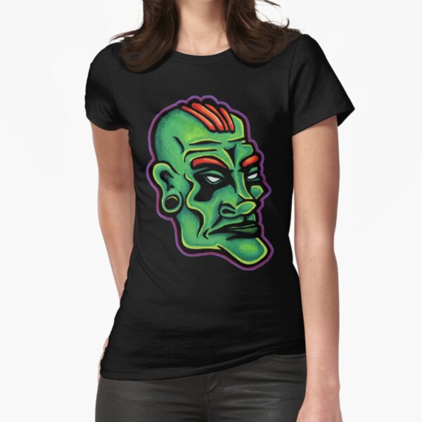 Dwayne - Die Cut Version Fitted T-Shirt