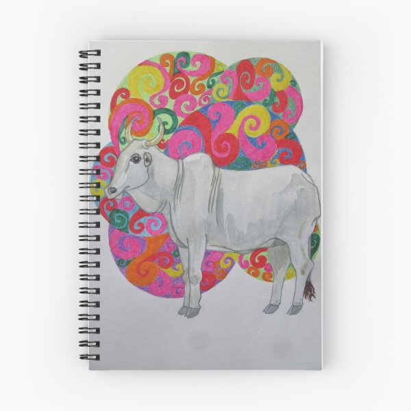 Aperçu de l'œuvre Cercles colorés: vache créée et vendue par AlinaGordon.