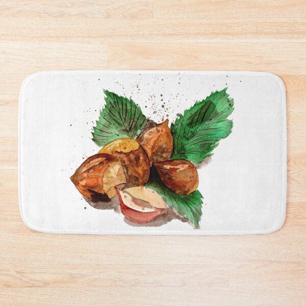 Item preview, Hazelnuts Watercolor designed and sold by Sebastian Grafmann.