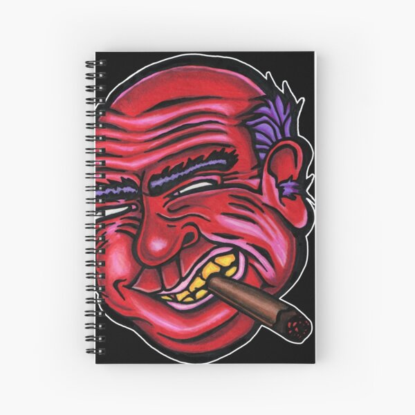 Frank - Die Cut Version Spiral Notebook