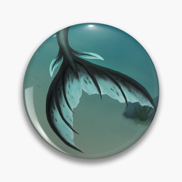 Item preview, gloomy mermaid with skull designed and sold by pixelcow333.